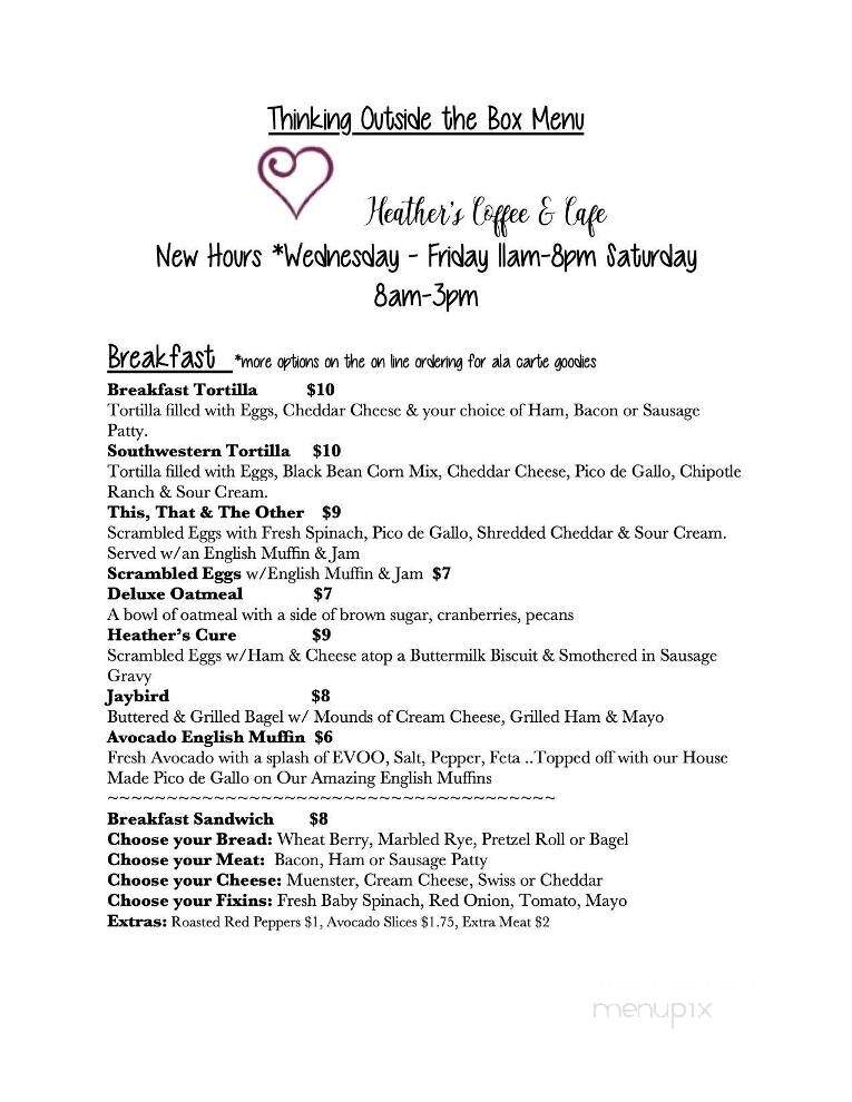 Heather's Coffee and Cafe - Springboro, OH