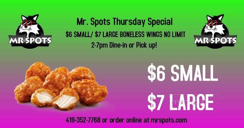 Mr Spot's - Bowling Green, OH