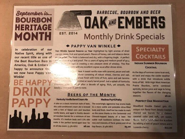 Oak & Embers Tavern - Chesterland, OH