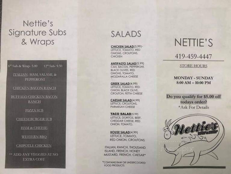 Nettie's Stop & Shop - Montpelier, OH