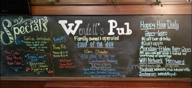 Wendell's Pub - Westerville, OH