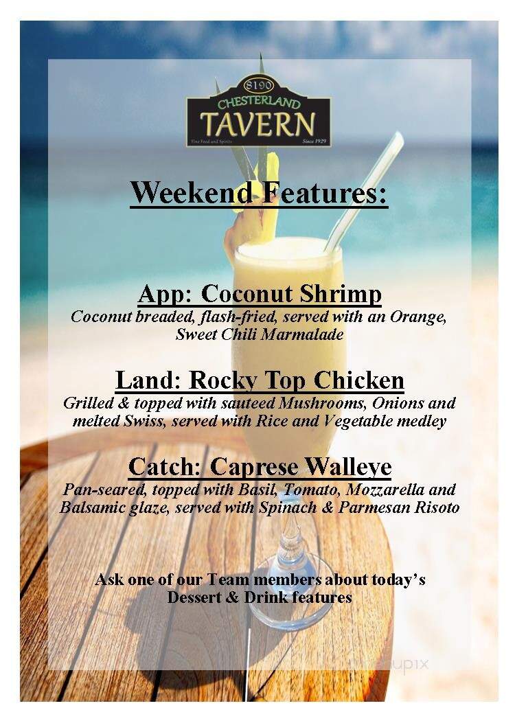 Chesterland Tavern - Chesterland, OH