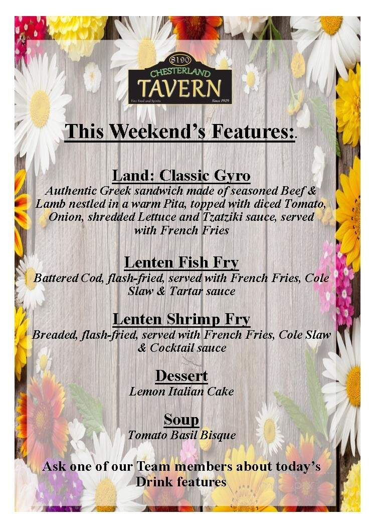 Chesterland Tavern - Chesterland, OH