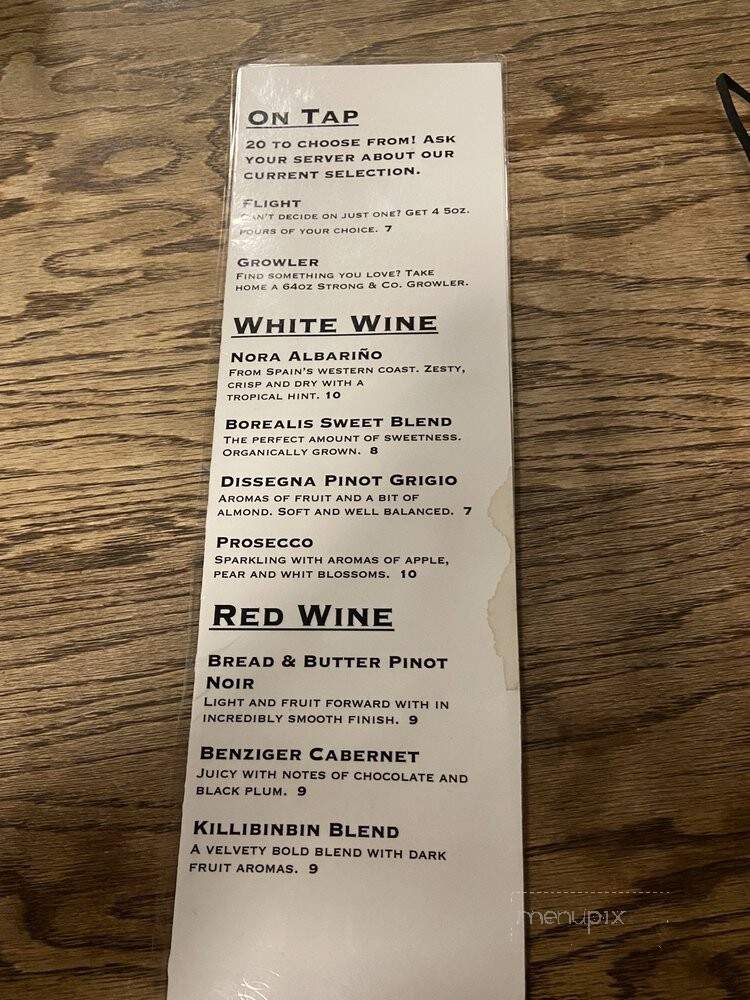 Strong & Co Restaurant + Bar - Somerset, OH