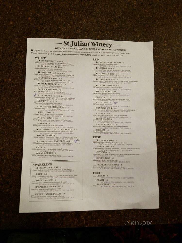 St. Julian Winery - Dundee, MI