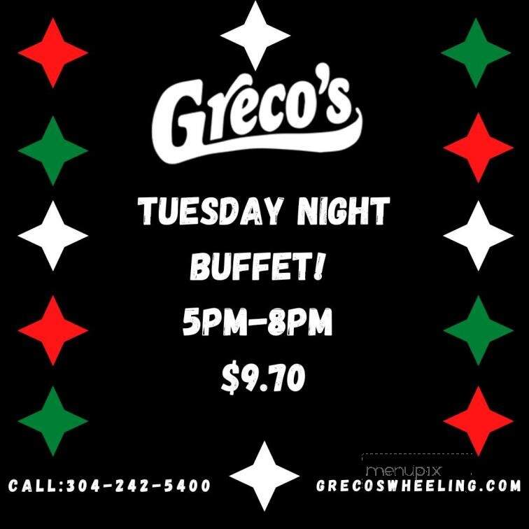 Greco's Good Italian Food - Wheeling, WV