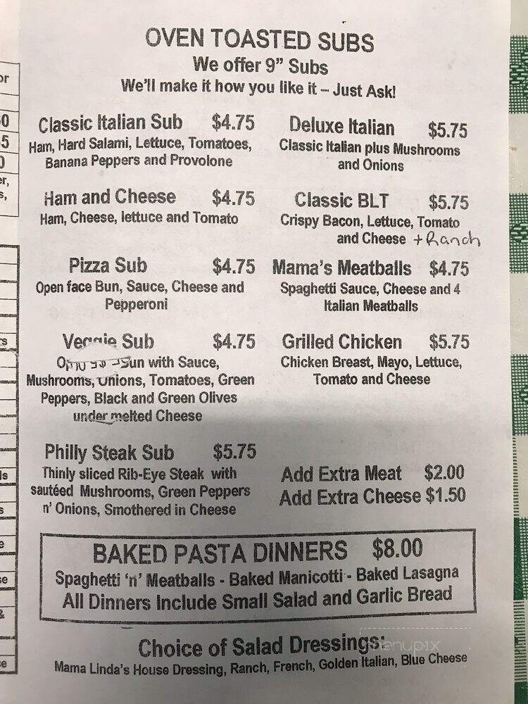 Mama Linda's Pizzeria - Pataskala, OH