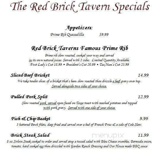 Red Brick Tavern - London, OH