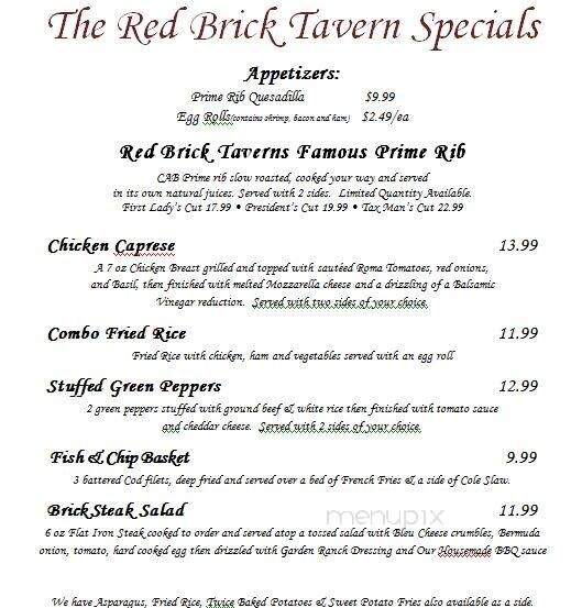 Red Brick Tavern - London, OH