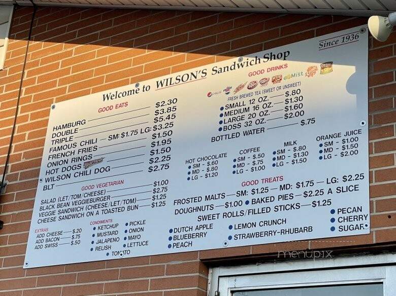 Wilson's Sandwich Shop - Findlay, OH