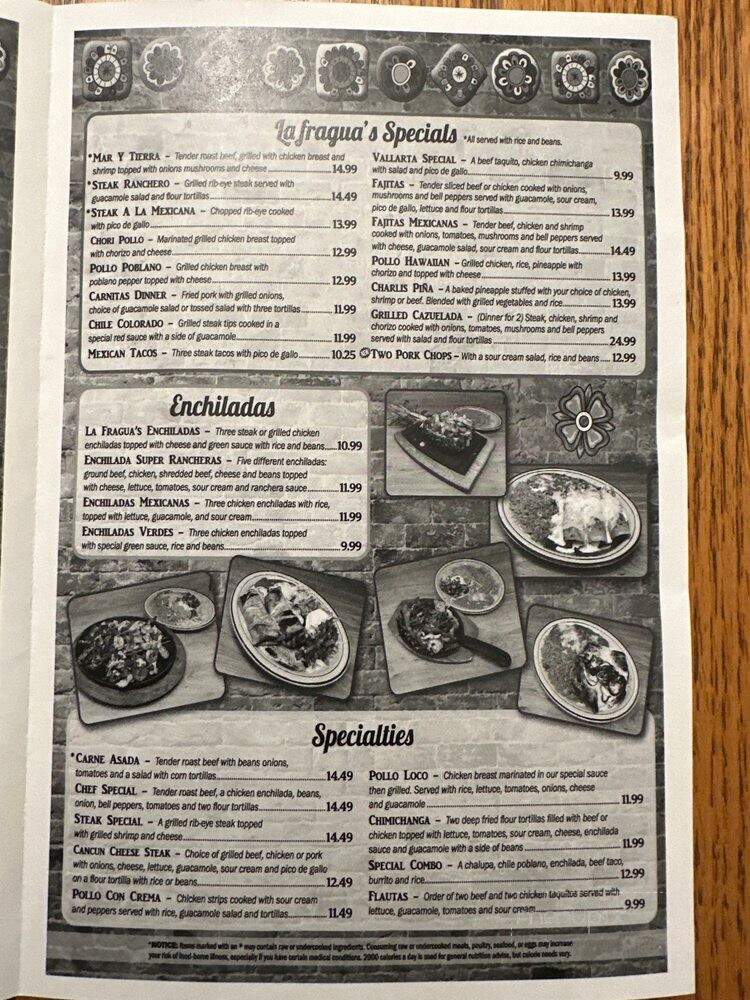 La Fragua Mexican Restaurant - Nevada, OH