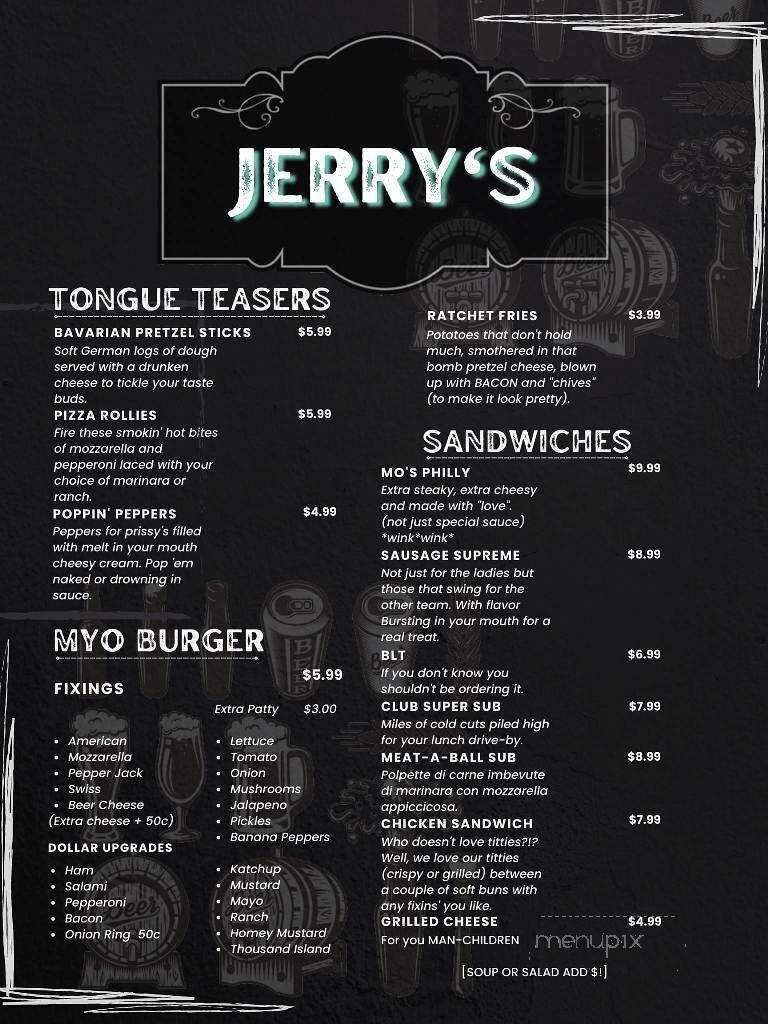 Jerry's Corner Bar Incorporated - Linesville, PA
