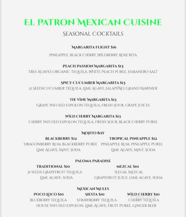 El Patron - Seville, OH