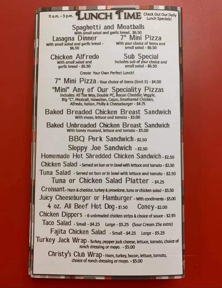 Christy's Pizza & Subs - Newark, OH