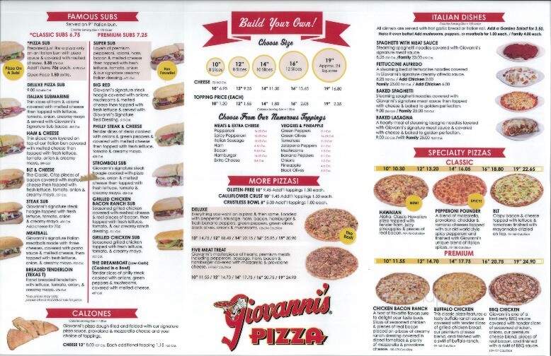 Giovanni's Pizza - Lucasville, OH