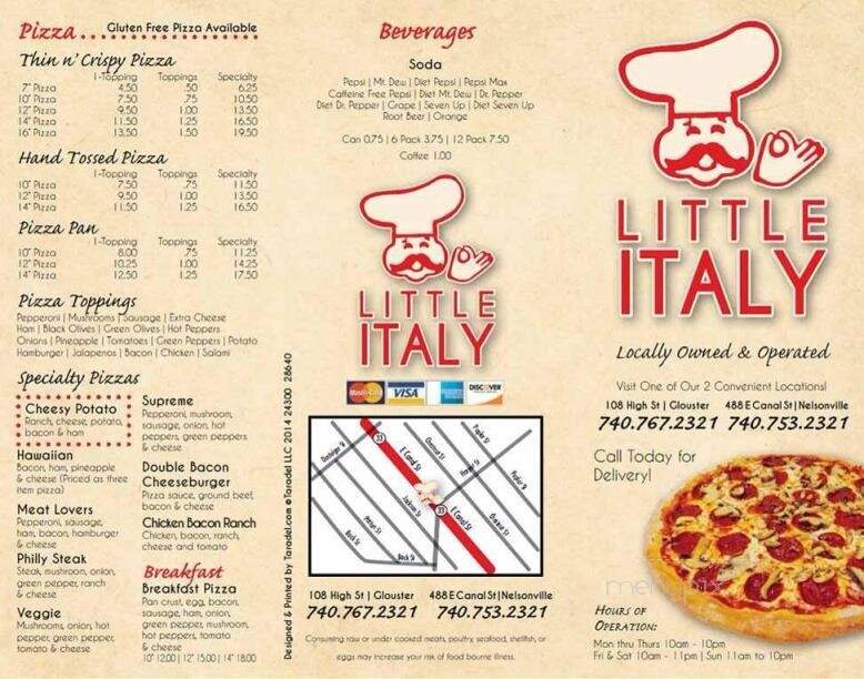 Little Italy Pizza - Nelsonville, OH