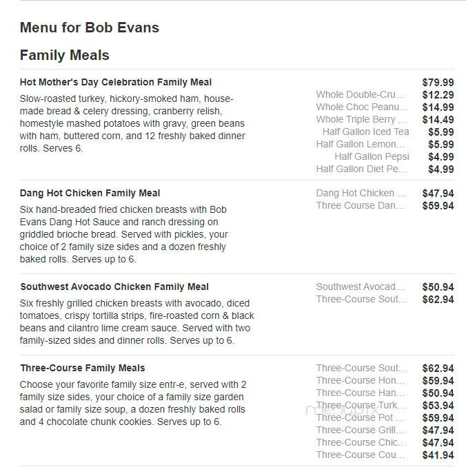 Bob Evans Restaurant - Hamilton, OH