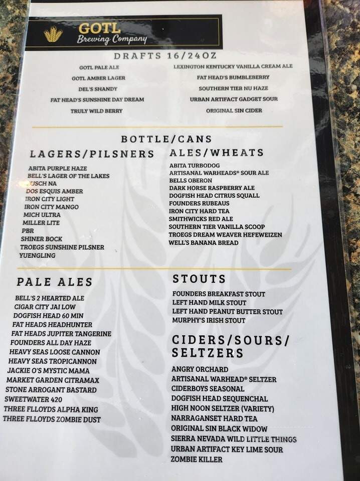 GOTL Brewery - Geneva, OH