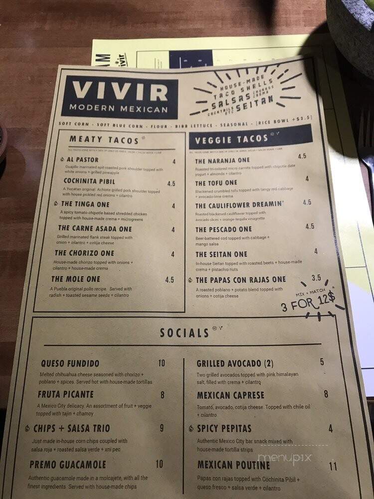 Vivir Modern Mexican - Findlay, OH