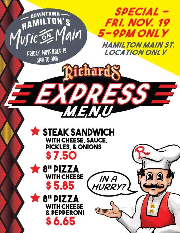 Richards Pizza - Hamilton, OH