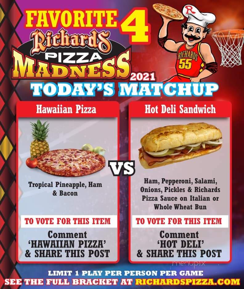 Richards Pizza - Hamilton, OH