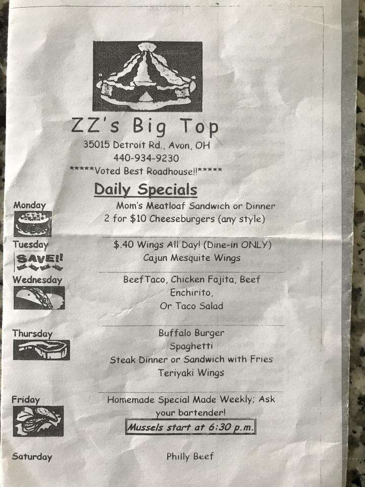 Z-Z's Big Top - Avon, OH