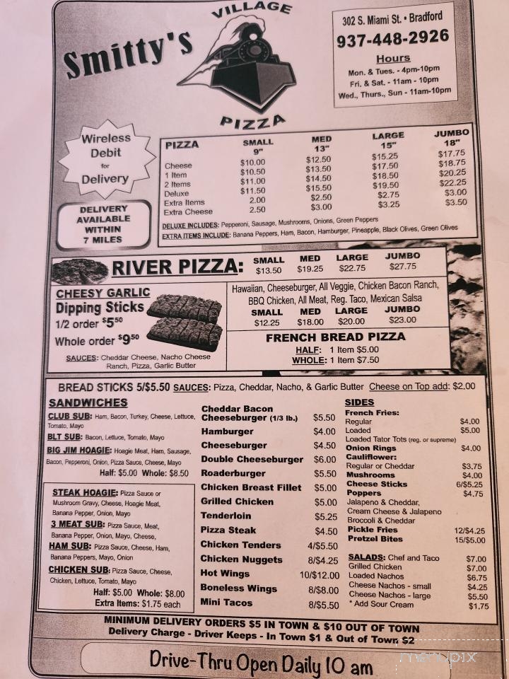 Village Pizza & Drive Thru - Bradford, OH