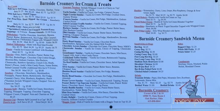 Barnside Creamery - Oak Harbor, OH