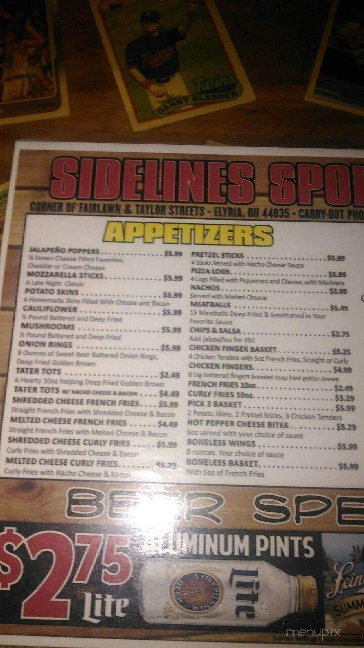 Sidelines Sports Grill - Elyria, OH