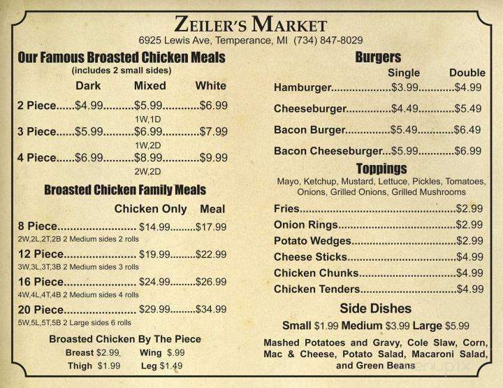 Zeiler's Farm Market - Temperance, MI