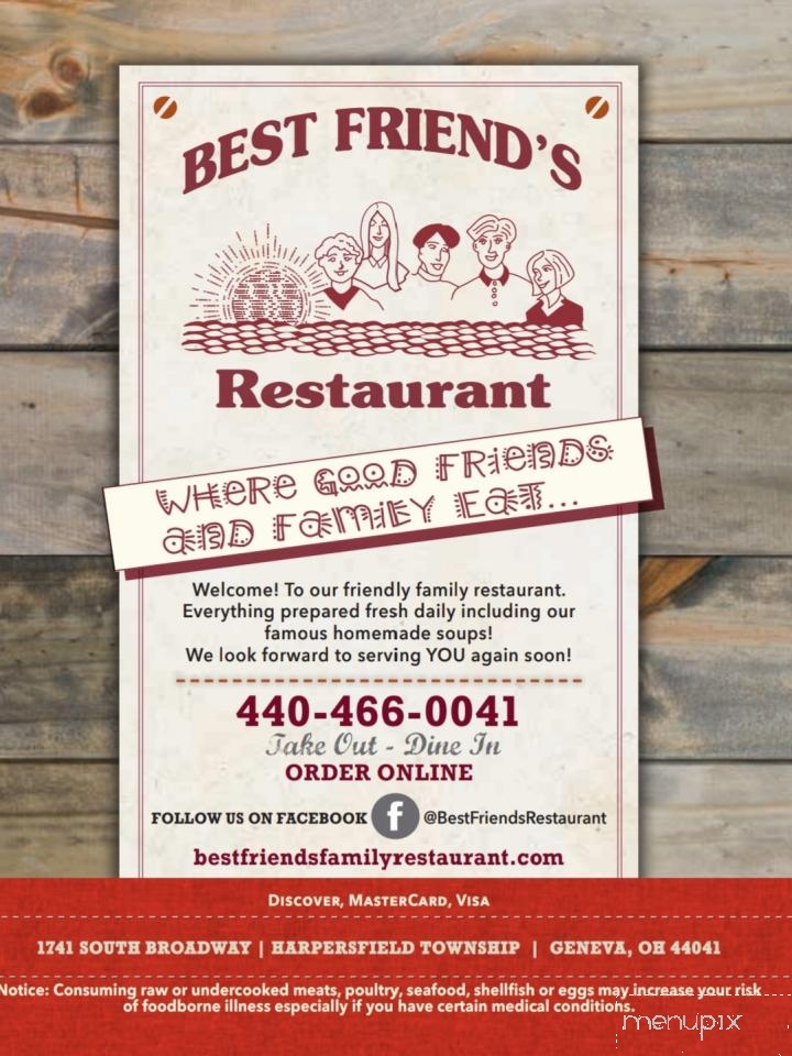 Best Friends Restaurant - Geneva, OH