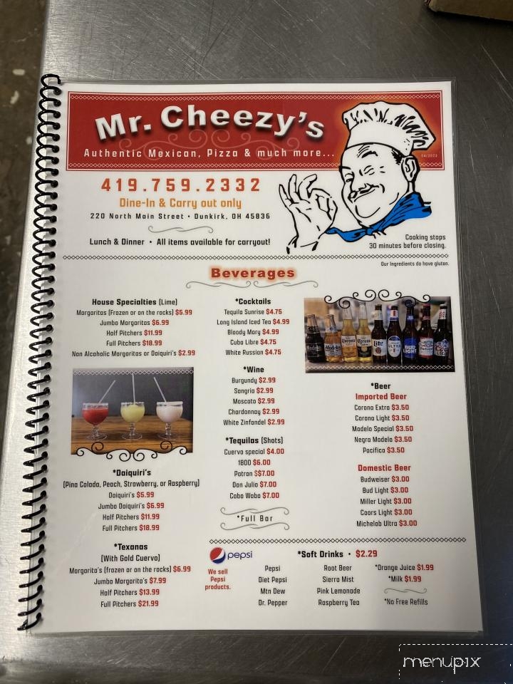 Mr. Cheezy's - Dunkirk, OH