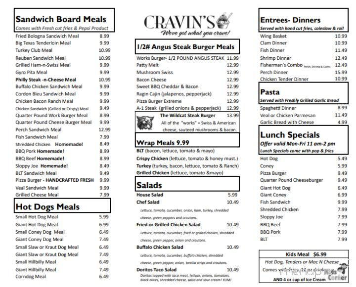 Cravin's - New London, OH