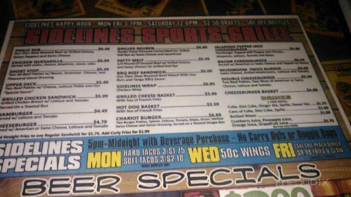 Sidelines Sports Grill - Elyria, OH