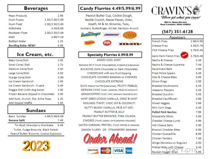 Cravin's - New London, OH