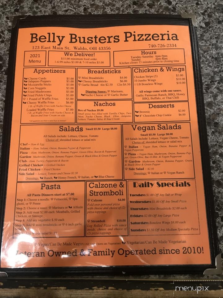 Belly Busters - Waldo, OH